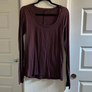Lululemon long sleeve cotton shirt